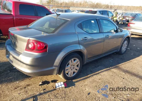 2013 Dodge Avenger Se from USA, damaged, VIN 1C3CDZAB0DN669047
